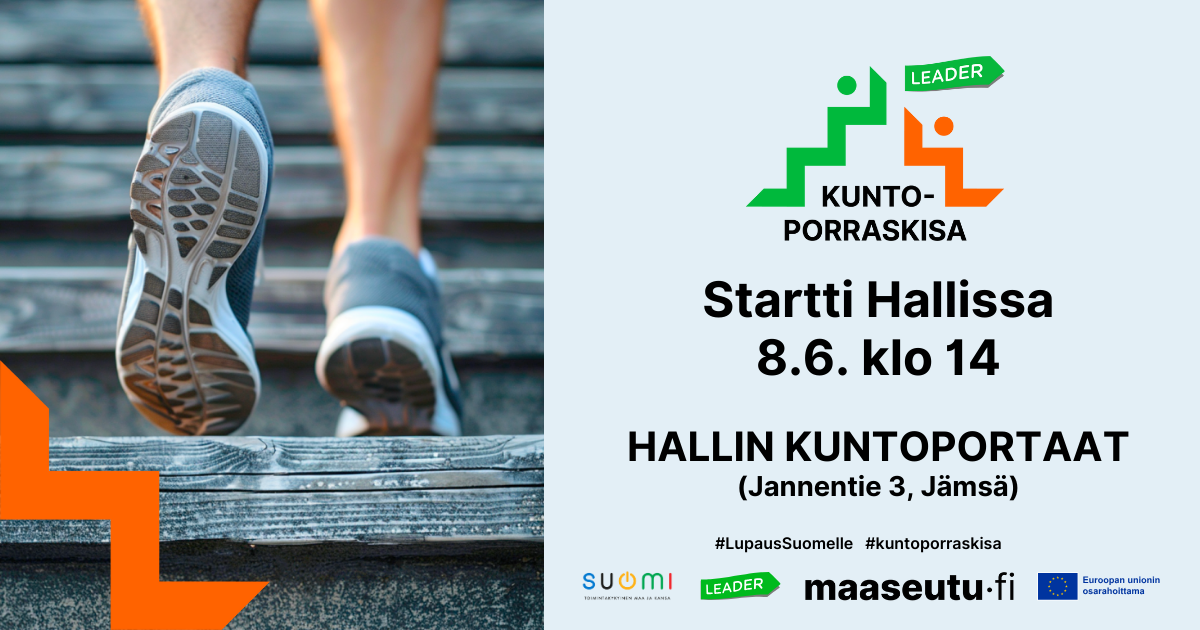 Osallistu kuntoporraskisaan