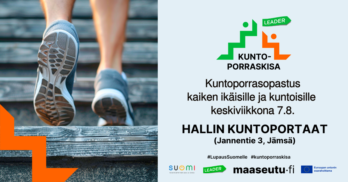 Osallistu kuntoporraskisaan